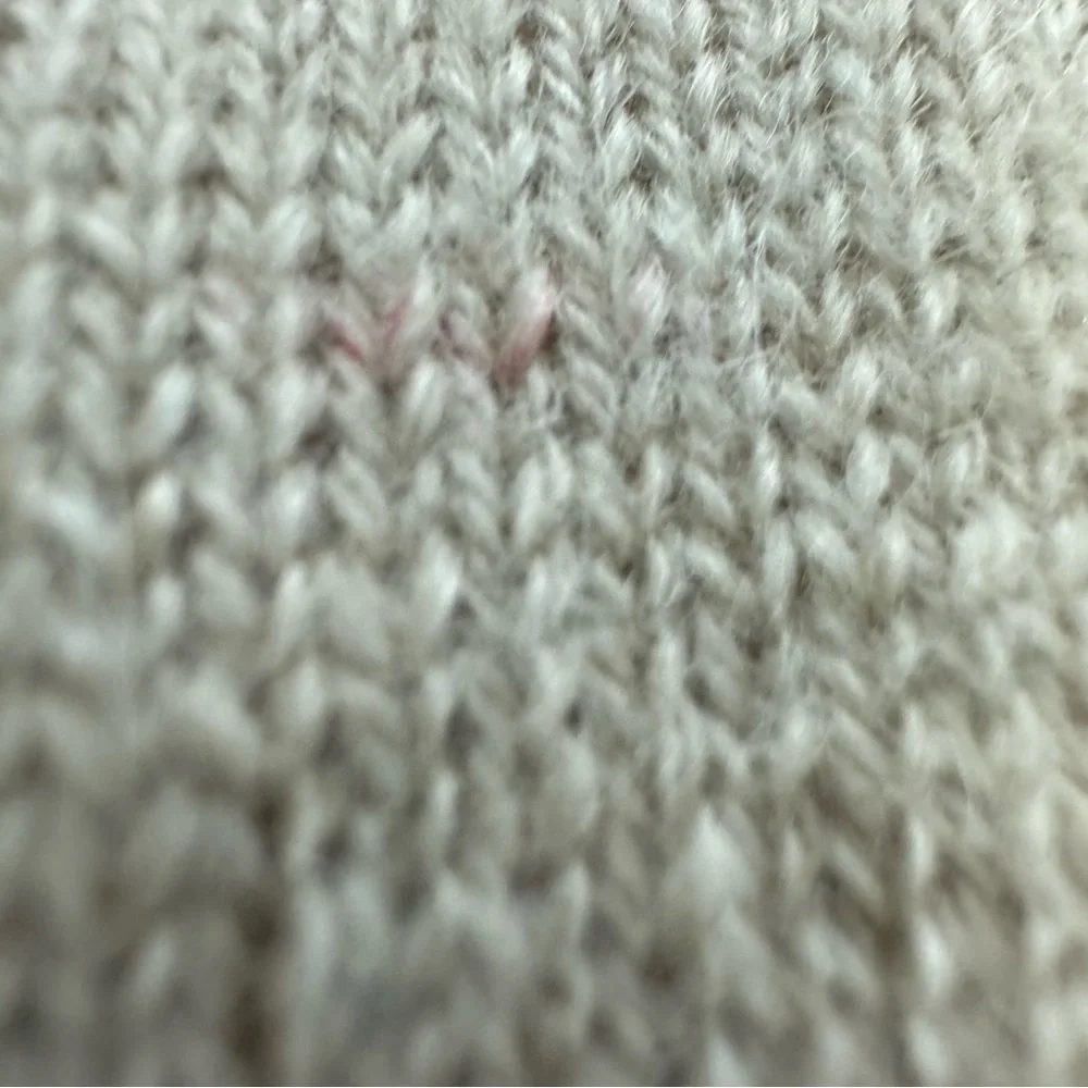 Banana Republic 100% Cashmere Sweater Mock Neck Beige Tan Size M Minimalist - Picture 9 of 9